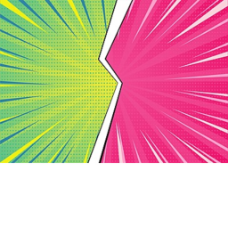 pink vs green gun battles