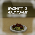 spaghetti is realy yummy