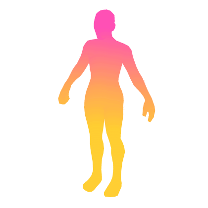 Pink Gradient Outline