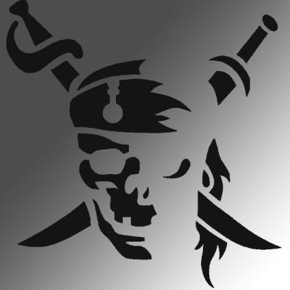 Blox fruits pirate logo Roblox decal