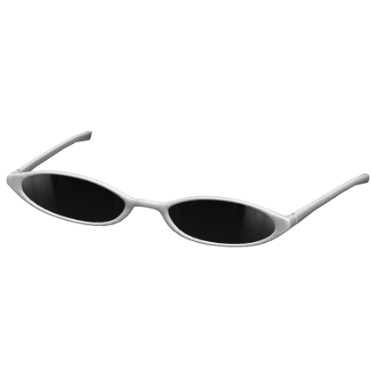 2000's Grunge Sunglasses in White thumbnail