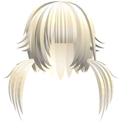 (=XᆺX=) soft scene neko pigtails in yellow Roblox item