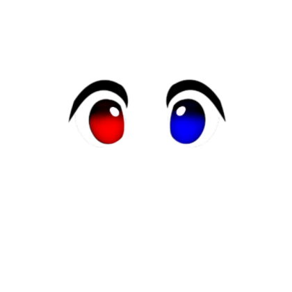 Red & Blue Eyes Roblox decal