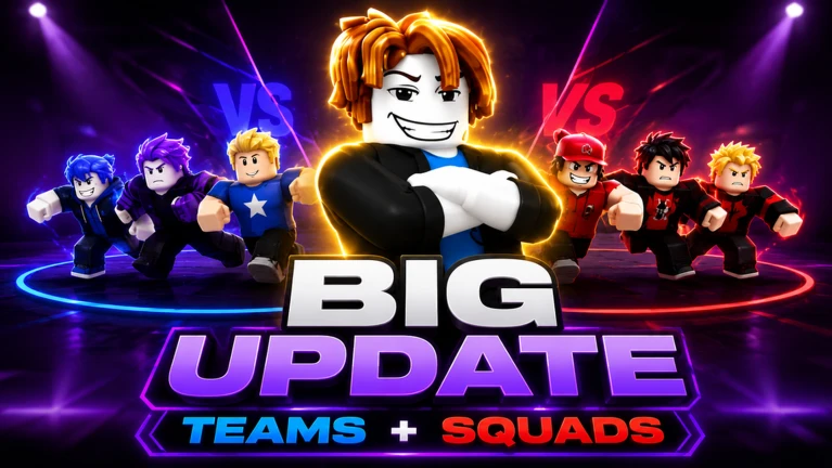⚔️ Teams & Squads Update!