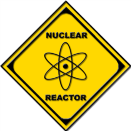 Nuclear Reactor Sign Roblox decal