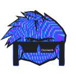 ⏳ RAINBOW Beautiful Hair + Blue Black Clockworks