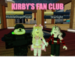 Kirby's Fan Club!!