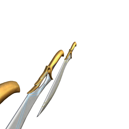 fixed golden knives