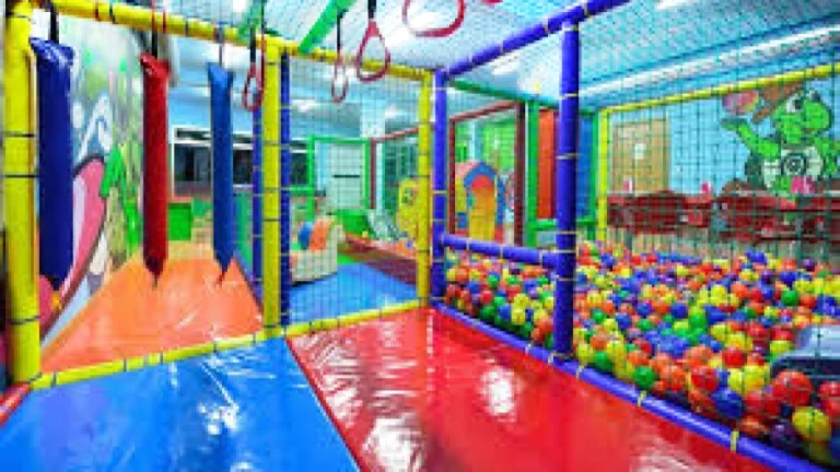 Fun Indoor Rainbow Playground Park