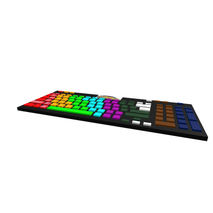rainbow rage keyboard