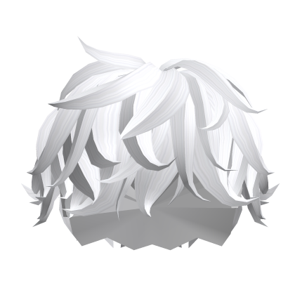 White Messy Hair