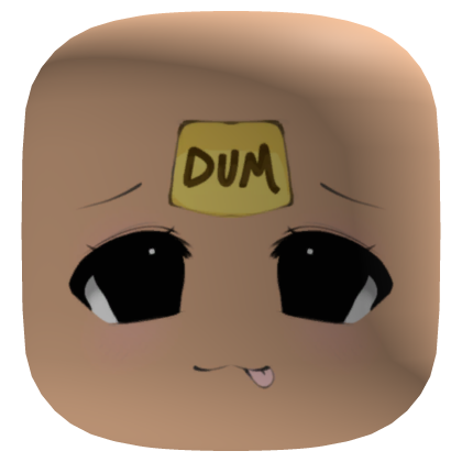 Kawaii Cute Flustered Face Roblox item