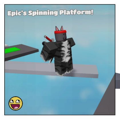 Epic's Spinning Platform!