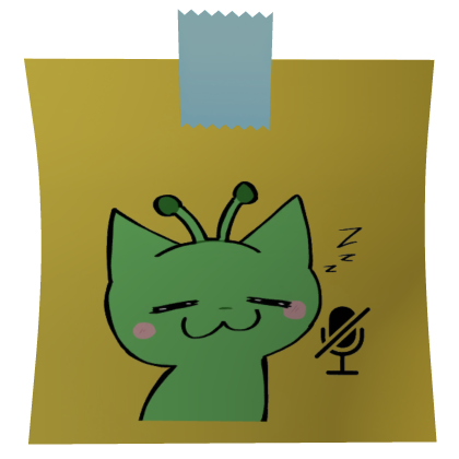 post-it alien off mic