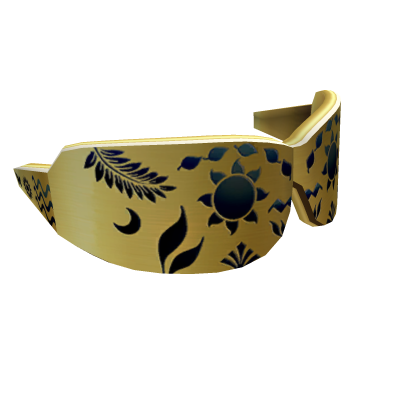 Gold Cut Out Shades