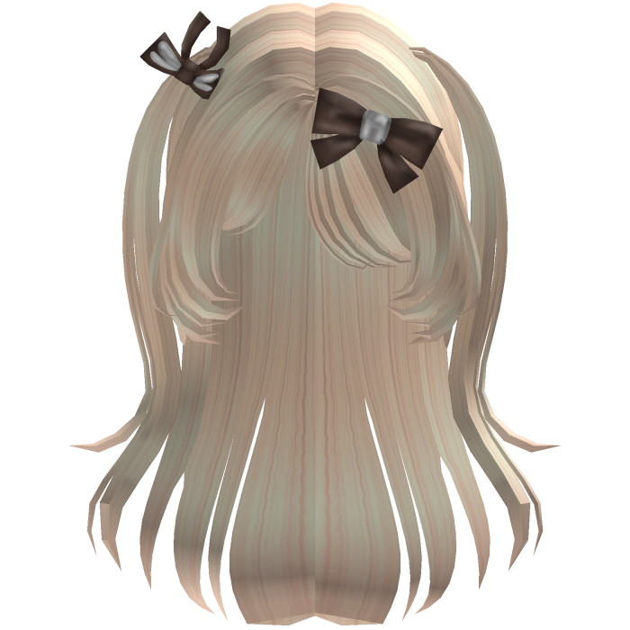 Cute Mori Kei Hair with Bows (Blonde)