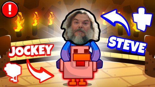 Figurine Jockey Poulet (Chicken Jockey) - Figurine De Jeu Vidéo, Multicolore, Plastique