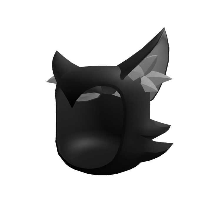 Black Werewolf Mask