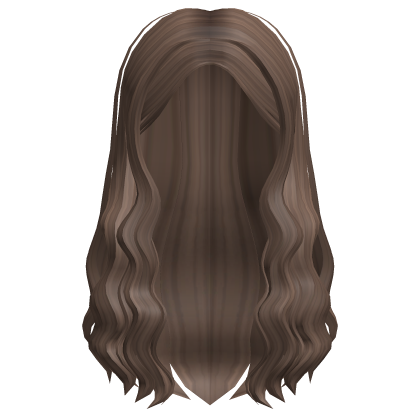 Soft Long Wavy Hair (Brown)