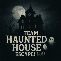 Team Haunted House Escape! 👻 [2 PLAYER OBBY] 🏰✨