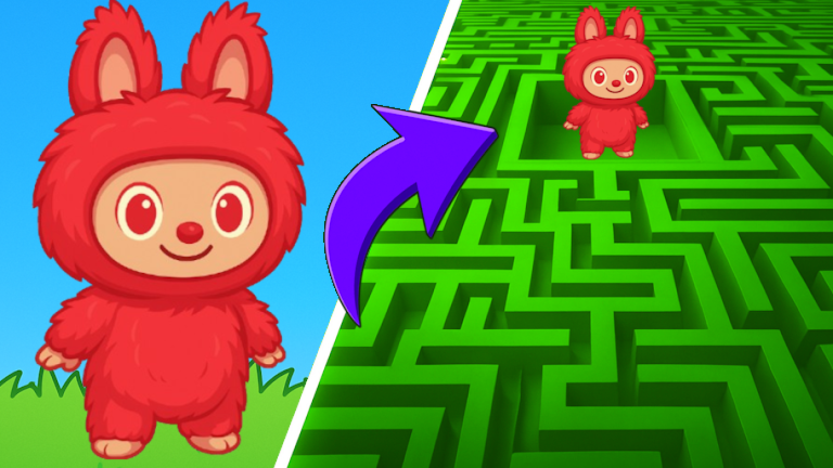 Escape The Labubu Maze ⭐ screenshot 3