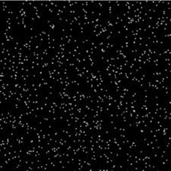 Sitting in the dark.