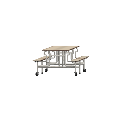 School Cafeteria Table Modern High Bathroom