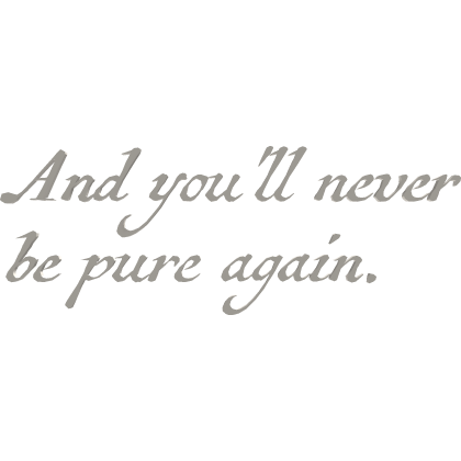 youll never be pure | quote cute goth emo vkei moe