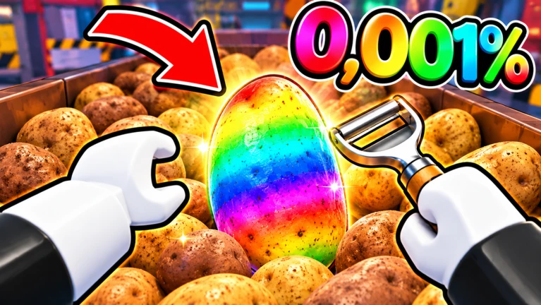 Peel Potatoes on Roblox, screenshot 2