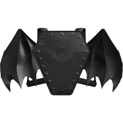Bat Gothic Alt Wing Casket Backpack Black