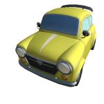 Classic Car Yellow