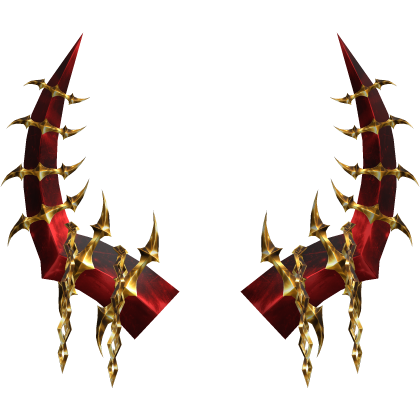 Red and Gold Netherworld Horns thumbnail