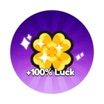 +100% Luck (Stacks) Permanent