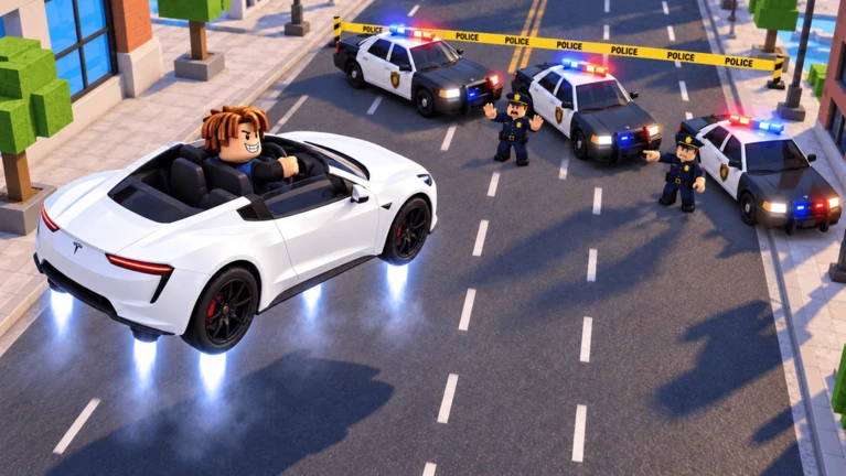 Flying Car Race! thumbnail