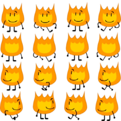 Firey sprite sheet ( reupload )
