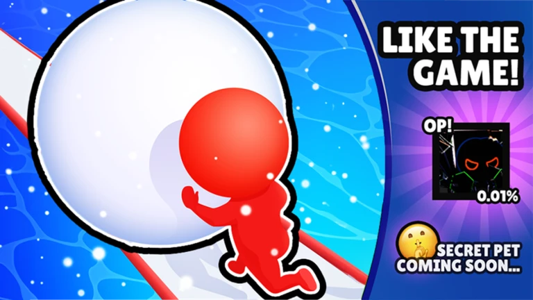 More About Grow Snowball Race, Image source: Roblox.com