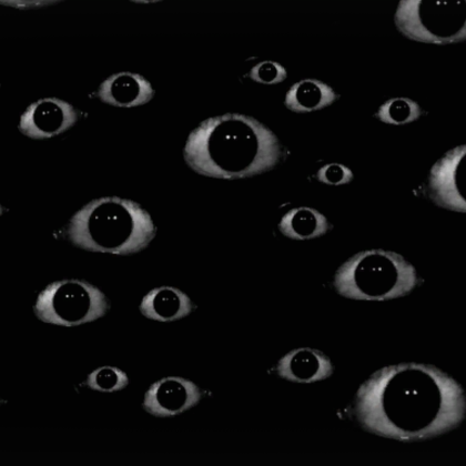 Creepy Eyes Horror Background