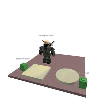 Morph Maker and button
