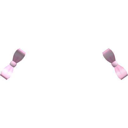 Cute Mini Hair Bows (Pink) Roblox item
