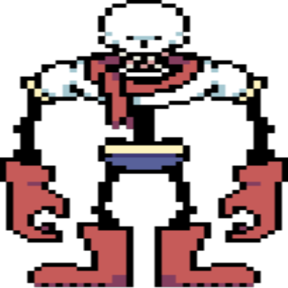 horror papyrus Roblox decal