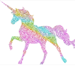 Sparkly rainbow squad