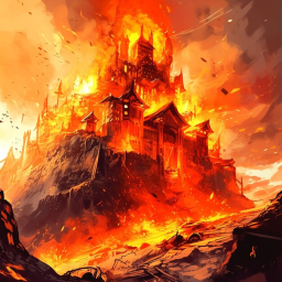Flammenreich dunkle Macht castle