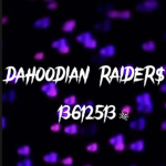 DAHOODIAN RAIDER$