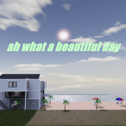 ah what a beautiful day icon