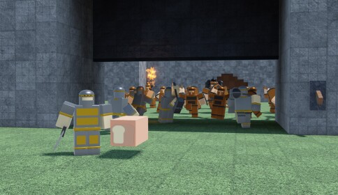 Medieval King's Bread Defenders