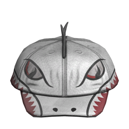 Y2K White Dino Cap
