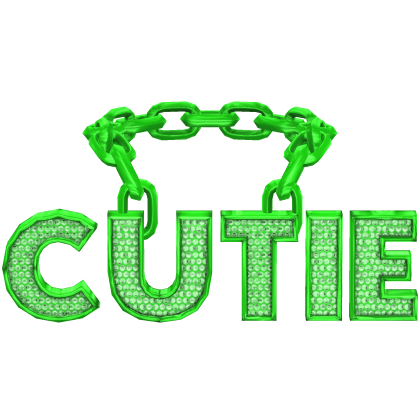 Cutie Green Chain Roblox item