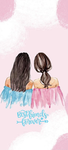 Heart bff forever