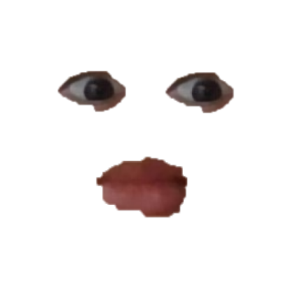 ROBLOX CURSED FACE Roblox decal