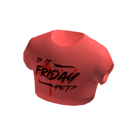 😱 Horror Movie Friday Crop Top